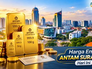 Harga Emas Antam Minggu 2 Agustus 2026, 1 Gram Rp 2.603.000