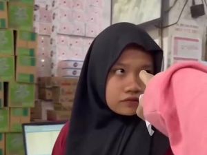 Berapa Sebenarnya Belanjaan Pembeli Maki Habis Kasir Swalayan di Kediri?