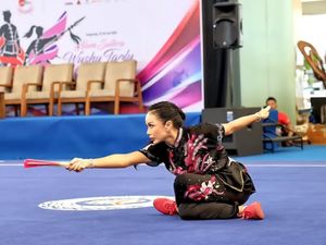 8 Gaya Krisdayanti di Kejurnas Wushu Kungfu 2026, Raih 2 Medali Emas
