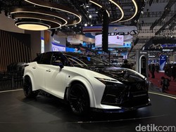 Cuma Satu di RI, Lexus Pamer Mobil Listrik Buas RZ 600e F Sport Performance