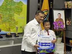 Laptop Baru buat Ibrahim Siswa SD Boyolali Bug Hunter Situs NASA