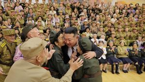 Peringati 73 Tahun Gencatan Senjata, Kim Jong Un Sapa Veteran