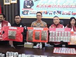 Polresta Bogor Bongkar 61 Kasus Narkoba dalam 3 Bulan, Ganja-Sabu Disita