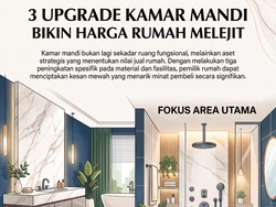 Infografis: 3 Upgrade Kamar Mandi Ini Bisa Bikin Harga Rumah Melejit!