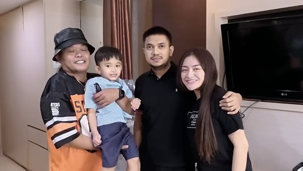 Sule Jenguk Adzam Sekaligus Beri Ucapan Selamat ke Nathalie dan Aripat