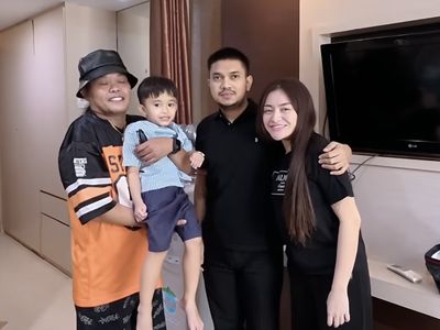 Sule Jenguk Adzam Sekaligus Beri Ucapan Selamat ke Nathalie dan Aripat