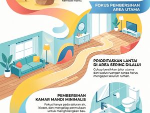 Infografis: 5 Trik Bikin Rumah Rapi & Bersih Saat Mager Beberes
