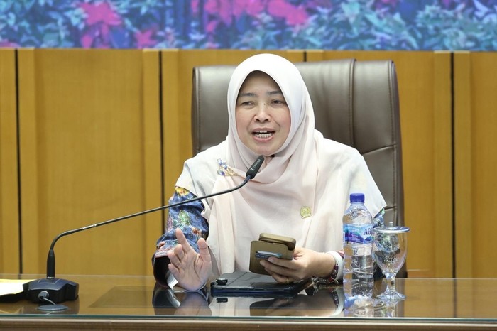 Kesejahteraan Guru dan Dosen Kunci Wujudkan Generasi Emas Wakil Ketua Komisi X DPR RI, Mufidah Kurniasih, dalam acara Dialetika Demokrasi di Gedung DPR, Senayan, Rabu (11/6/2026)