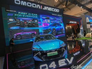 Wujud Omoda O4: Banyak Fitur AI Canggih, Jarak Tempuh 533 Km