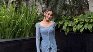 Foto Aaliyah Massaid Jadi Bridesmaid di Nikahan Sahabat, Langsing Berkebaya