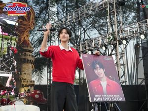 Come See Mie Fest Bandung Pecah! Ribuan Peserta Temui Ahn Hyo Seop