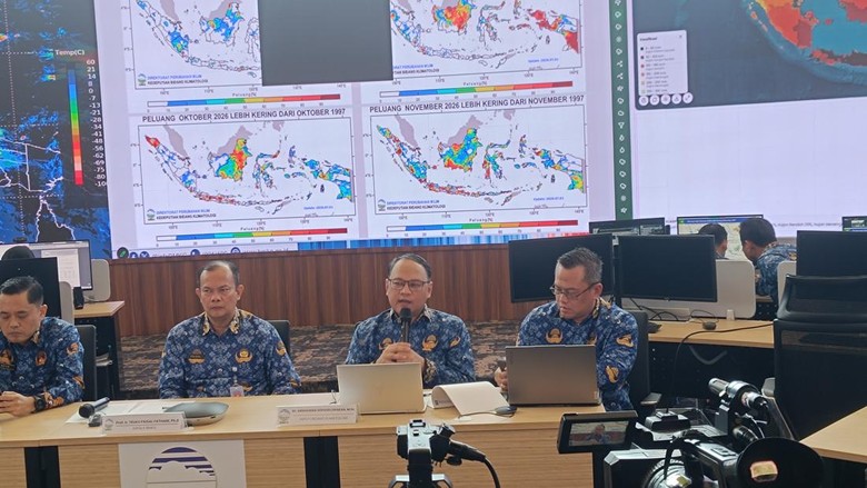 BMKG Catat 5.090 Titik Potensi Karhutla Imbas Kemarau, Kalbar-Riau Terbanyak
