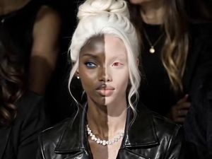 Model dengan Kulit 2 Warna Viral, Ternyata Bukan Manusia Asli