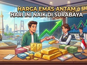 Harga Emas Antam Surabaya Hari Ini Naik Rp 15.000, 1 Gram Rp 2.616.000