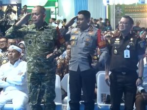 Respons Prabowo Lihat Kapolda dan Wakajati Jateng Sebelahan: Semua Senang