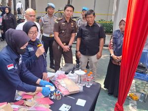 Polrestabes Surabaya Musnahkan 469 Barang Bukti Narkoba Perkara RJ