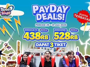 Promo Payday Deals Lebih Hemat! Main Bertiga di Trans Studio Bandung Cuma 140 Ribuan