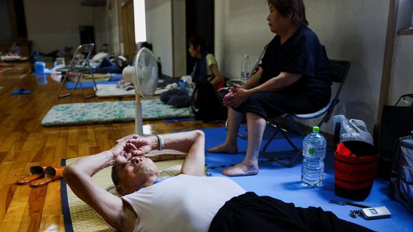 Warga Kumamoto Jalani Hari-hari di Pengungsian Pascagempa