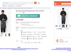 Foto Baju Kurung di Situs Kemenpar Viral Dianggap Mirip Punya Brand Malaysia