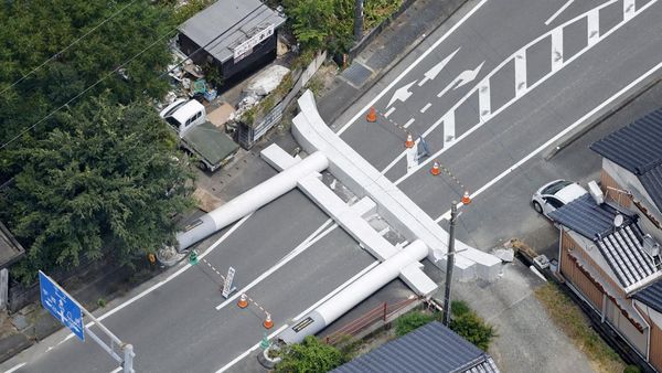 Gempa M 7,1 Hantam Kumamoto, Rumah Roboh dan Industri Terdampak