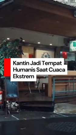 Video: Kantin di Taiwan Ini Jadi Penyelamat Tunawisma saat Cuaca Ekstrem
