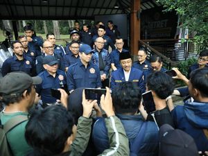 Budisatrio dan Gus Ipul Buka Retret Pengurus Nasional Karang Taruna