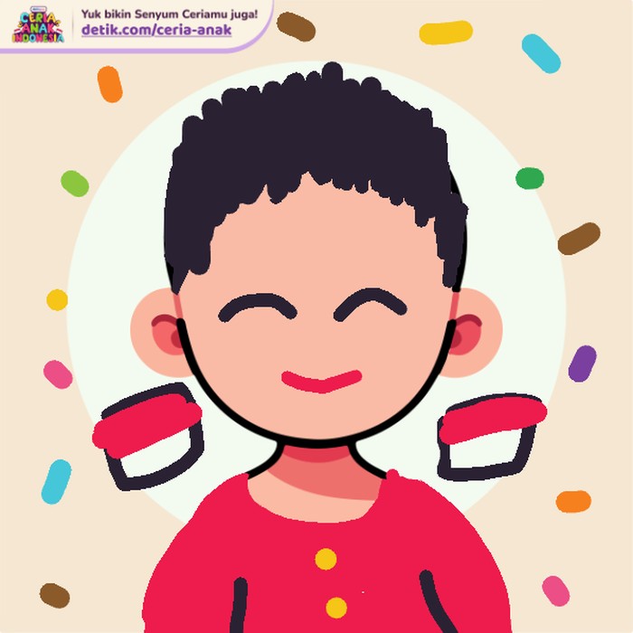 Sketsa wajah karya Warren