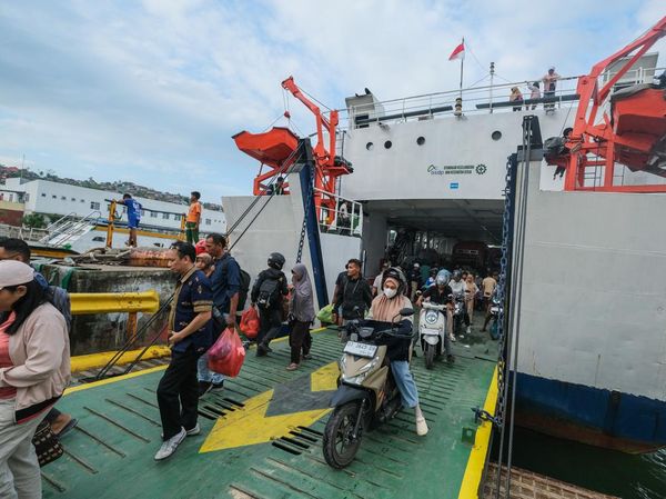 Penyeberangan Feri Ramai, Diskon Tarif Dimanfaatkan 1,1 Juta Penumpang