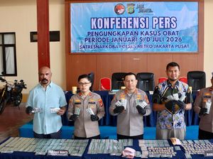 Polisi Tangkap 92 Pengedar Tramadol di Jakpus, 118.494 Butir Obat Keras Disita