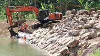 Tanggul Sungai Krueng Aceh Diperkuat untuk Antisipasi Abrasi dan Banjir