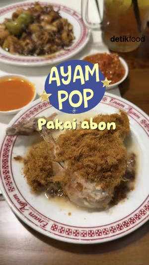 Video: Cobain Ayam Pop Abon-Ayam Goreng Bawang Putih di Gading Serpong