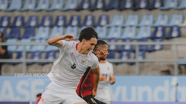 Timnas Indonesia mengalahkan Timor Leste dalam laga lanjutan Piala AFF 2026. (@Timnas Indonesia)