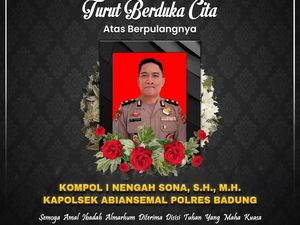 Kabar Duka, Kapolsek Abiansemal Kompol Nengah Sona Meninggal Dunia