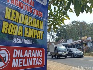 Akses Bendungan Lahor Ditutup, Polisi Blitar Amankan Jalur Pengendara