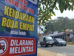 Akses Bendungan Lahor Ditutup, Polisi Blitar Amankan Jalur Pengendara
