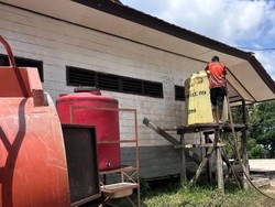 Sumur Warga Mengering, BPBD Lamandau Gelontorkan 10 Ribu Liter Air Bersih