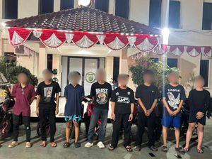 Brimob Polda Metro Bubarkan Balap Liar di Jaktim, 12 Motor Diamankan