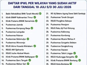Lama Mati Suri, Puluhan IPWL Kaltim Direaktivasi untuk Rehabilitasi Narkotika