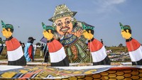 Festival Layang-Layang Internasional Warnai Langit Garut