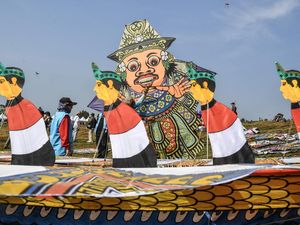 Festival Layang-Layang Internasional Warnai Langit Garut