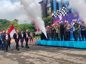 Kapolda Lepas Personel Ekspedisi Merah Putih: dari Perbatasan untuk Indonesia
