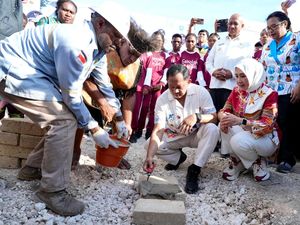 Mendagri Tito Lakukan Groundbreaking Sekolah Rakyat Kabupaten Biak Numfor