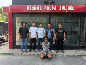 Maling Pembakar Rumah Warga di Bulukumba Ditangkap di Makassar