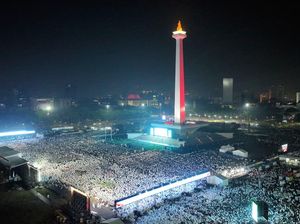 Doa Kebangsaan di Monas Selesai, Polda Metro Pastikan Acara Lancar