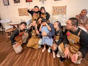 Bareng Teman-teman Spesial, Teuku Ryan Rayakan Ultah ke-4 Moana