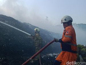 TPA Troketon Klaten Kebakaran
