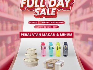 Beli Tempat Makan dan Minum di Transmart Full Day Sale Mulai Rp 12.000