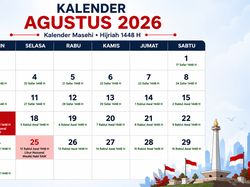 Selasa 25 Agustus Maulid Nabi, Apakah Senin Besok Libur?