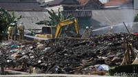 Begini Kondisi TKP Kebakaran di Kramat Jati Tempat Petugas Damkar Meninggal