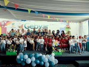 Kemensos Luncurkan Taman Anak Sejahtera di Banyumas